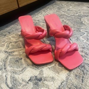 NWOT Open Edit Hot Pink Shoes 7.5
